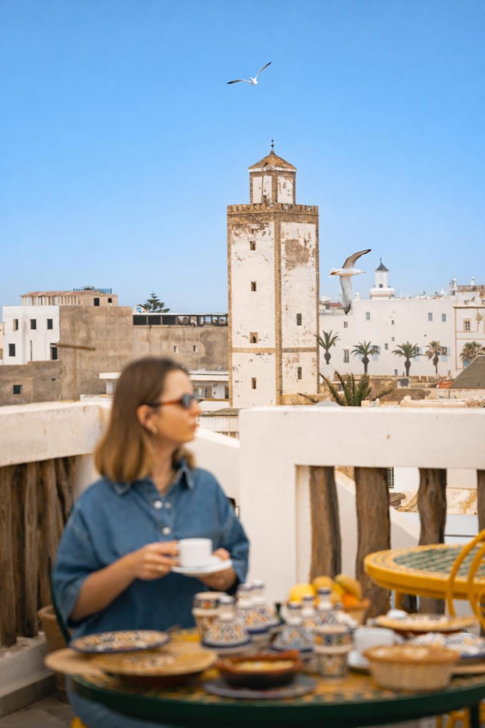 Restaurant/places to eat, People, View (from property/room), Balcony/Terrace, Food, Guests, Breakfast