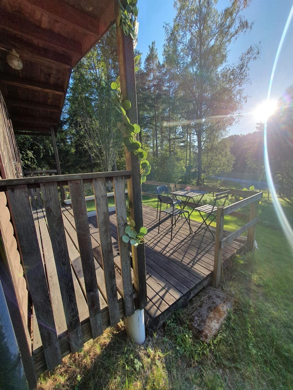 An excursion in Paradise House in Sweden