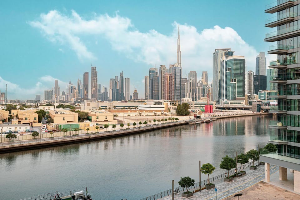 Day, City view, Lake view