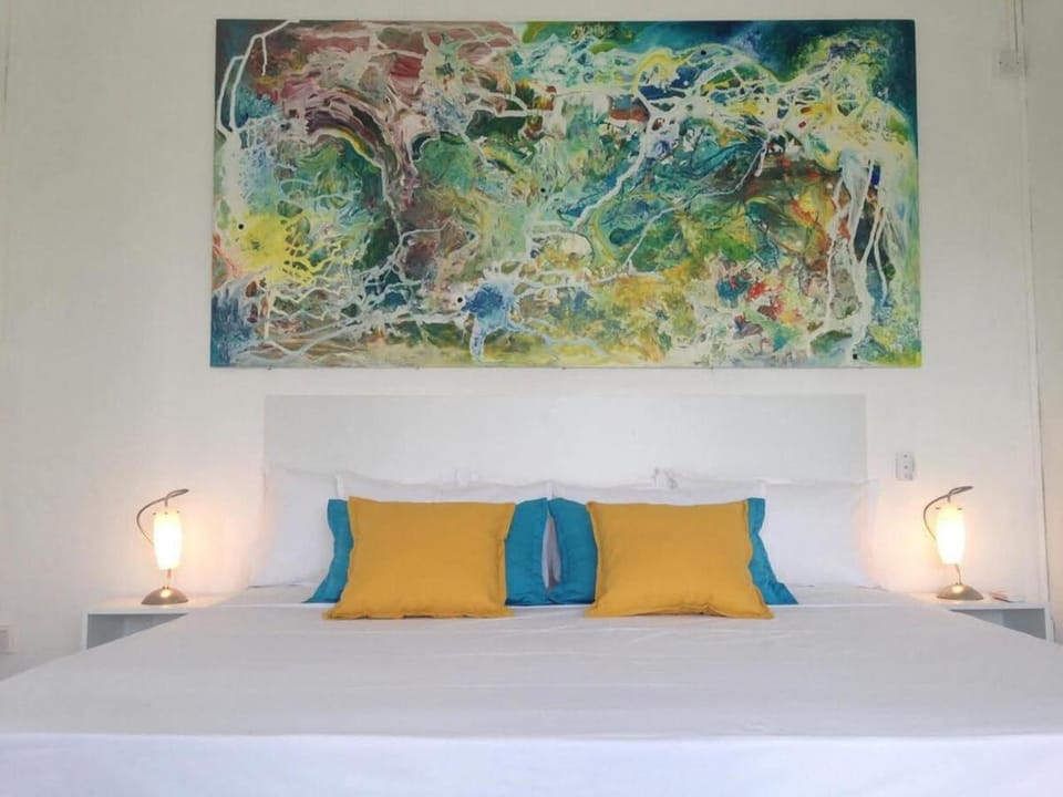 Bedroom, air conditioner