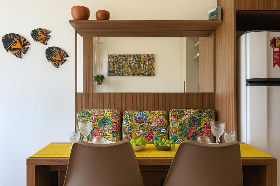 Estiloso flat com rooftop by Haus Apartment in Ipojuca