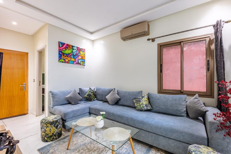 Harmony Elegance and Comfort near Gueliz Apartment in Marrakesh