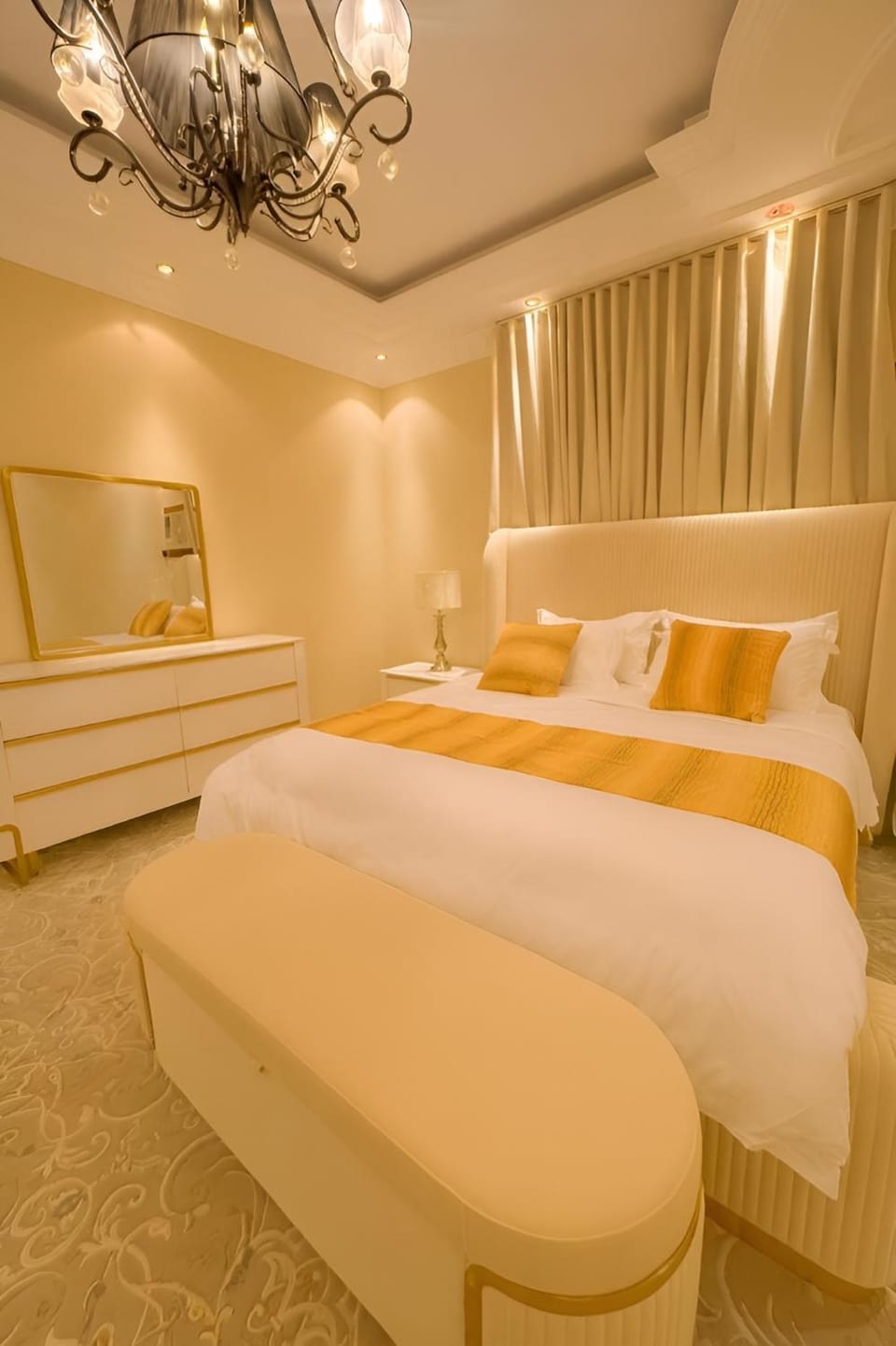 Bed, Photo of the whole room, Bedroom, wardrobe