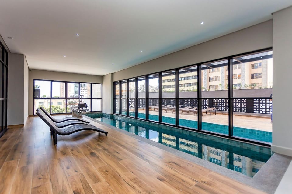 Apto de 2q, c/ vaga em prédio com Piscina -IBI0407 Apartment in Curitiba