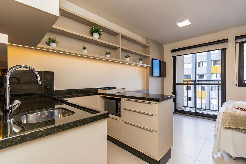 Studio c/ vaga em prédio com piscina - IBI0802 Apartment in Curitiba