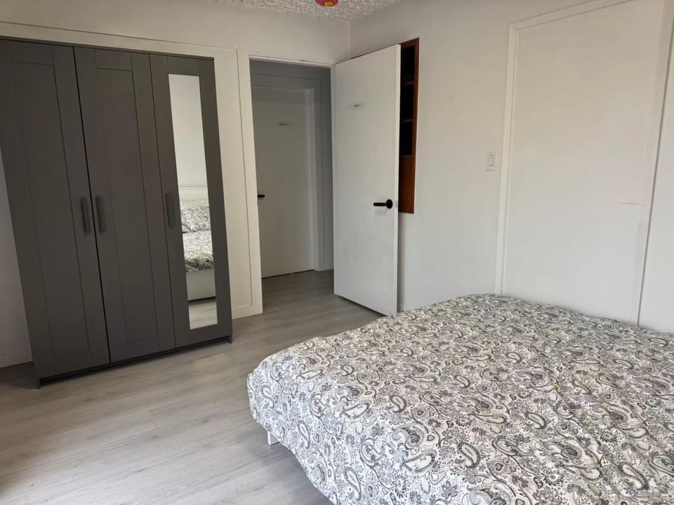 Bed, Photo of the whole room, Bedroom, wardrobe