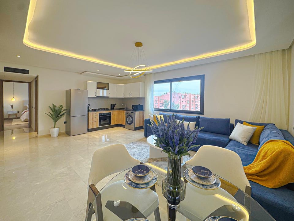 Luxury Studio Guéliz Pools, Jacuzzi Fitness Apartment in Marrakesh