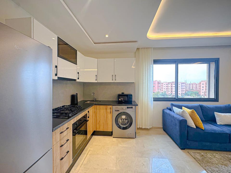 Luxury Studio Guéliz Pools, Jacuzzi Fitness Apartment in Marrakesh