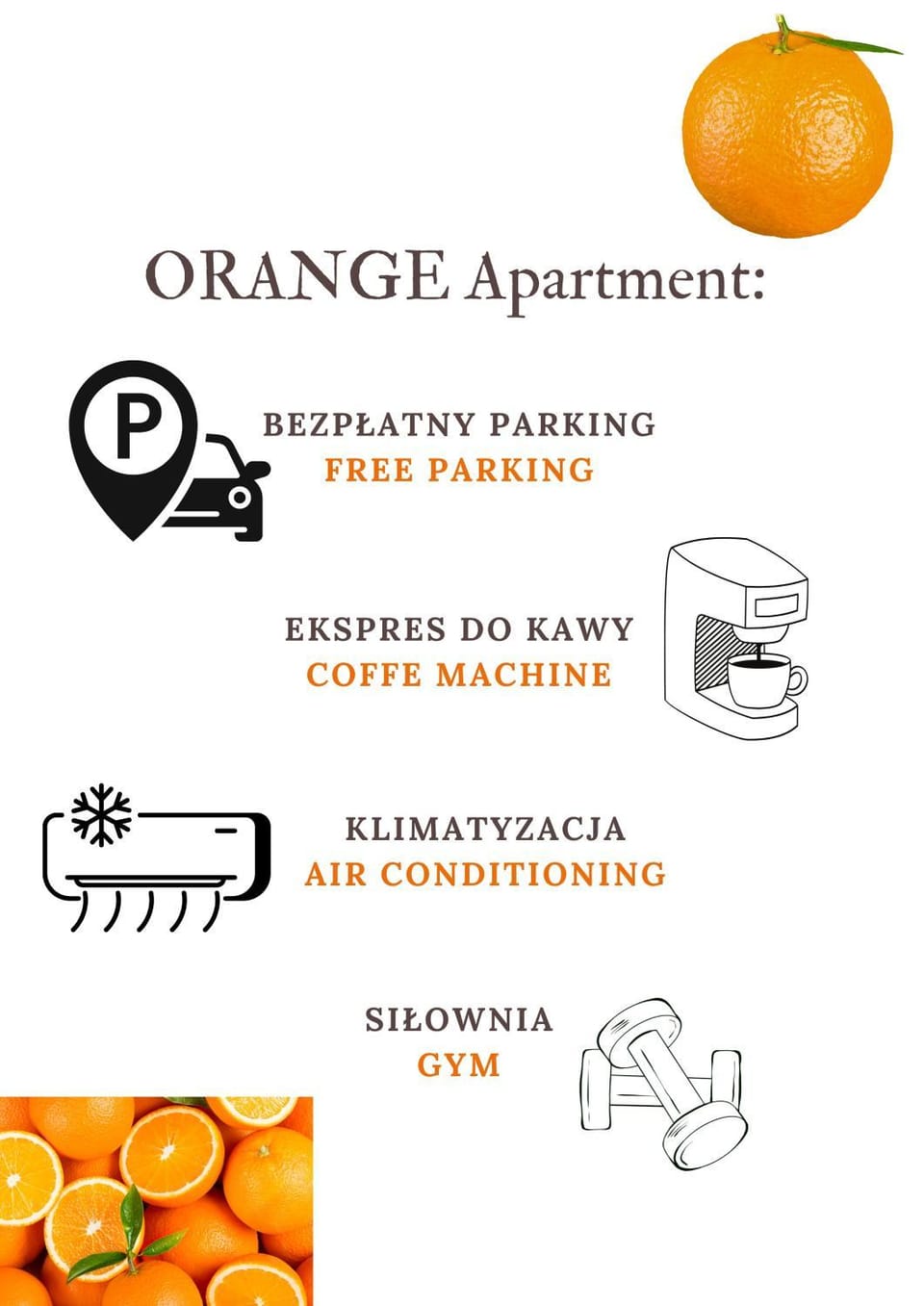 Towarowa ORANGE Apartment, free parking, air-conditioning, self check-in 24h Apartment in Poznan
