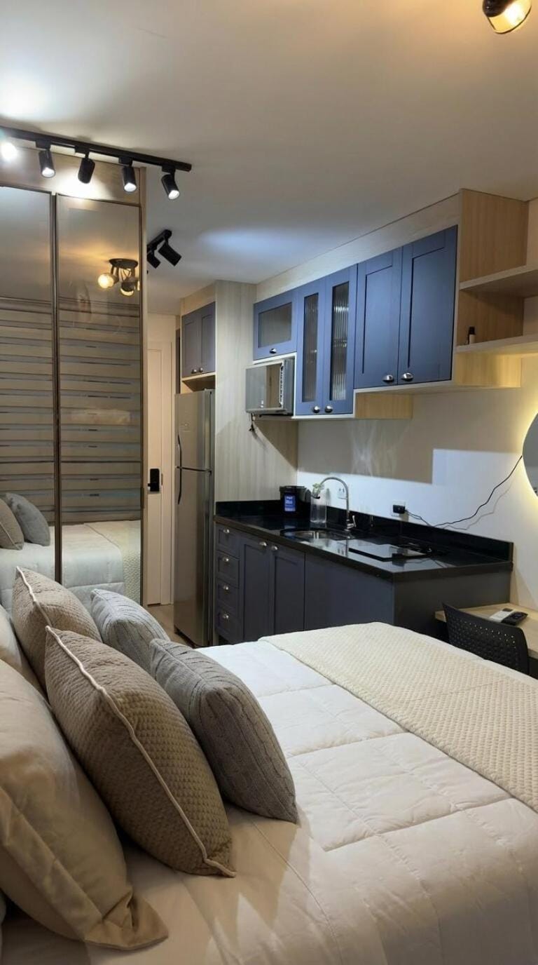 Studio Moderno com Piscina, Academia e Coworking Apartment in Curitiba
