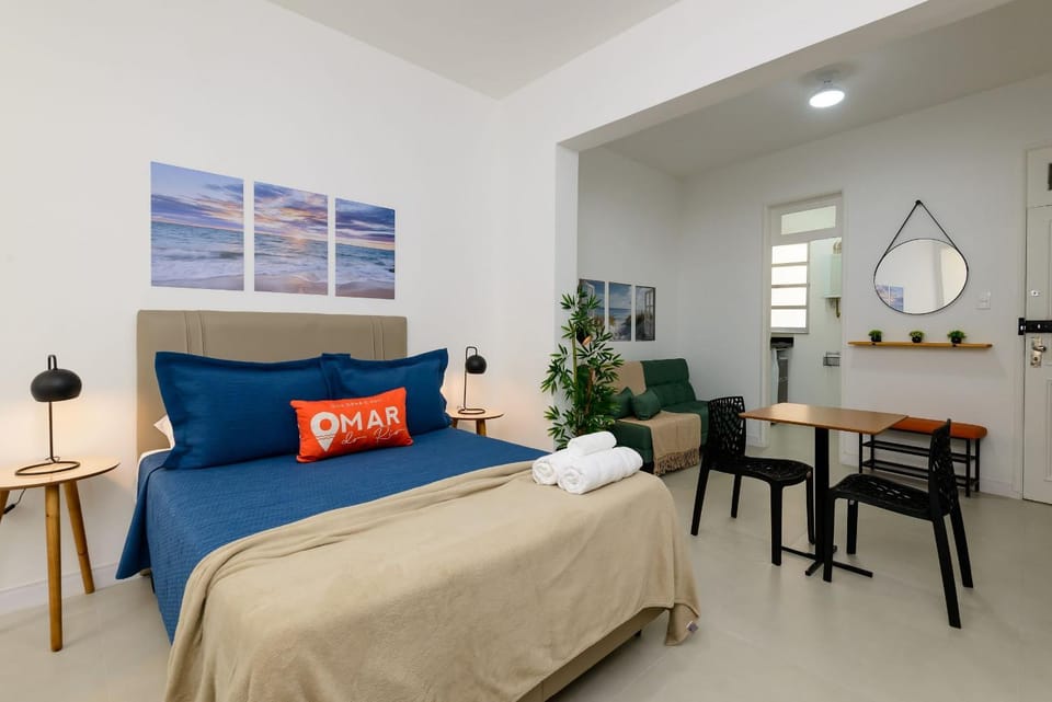 Studio in Copacabana 8 min to Beach | CDJ 367/601 Apartment in Rio de Janeiro