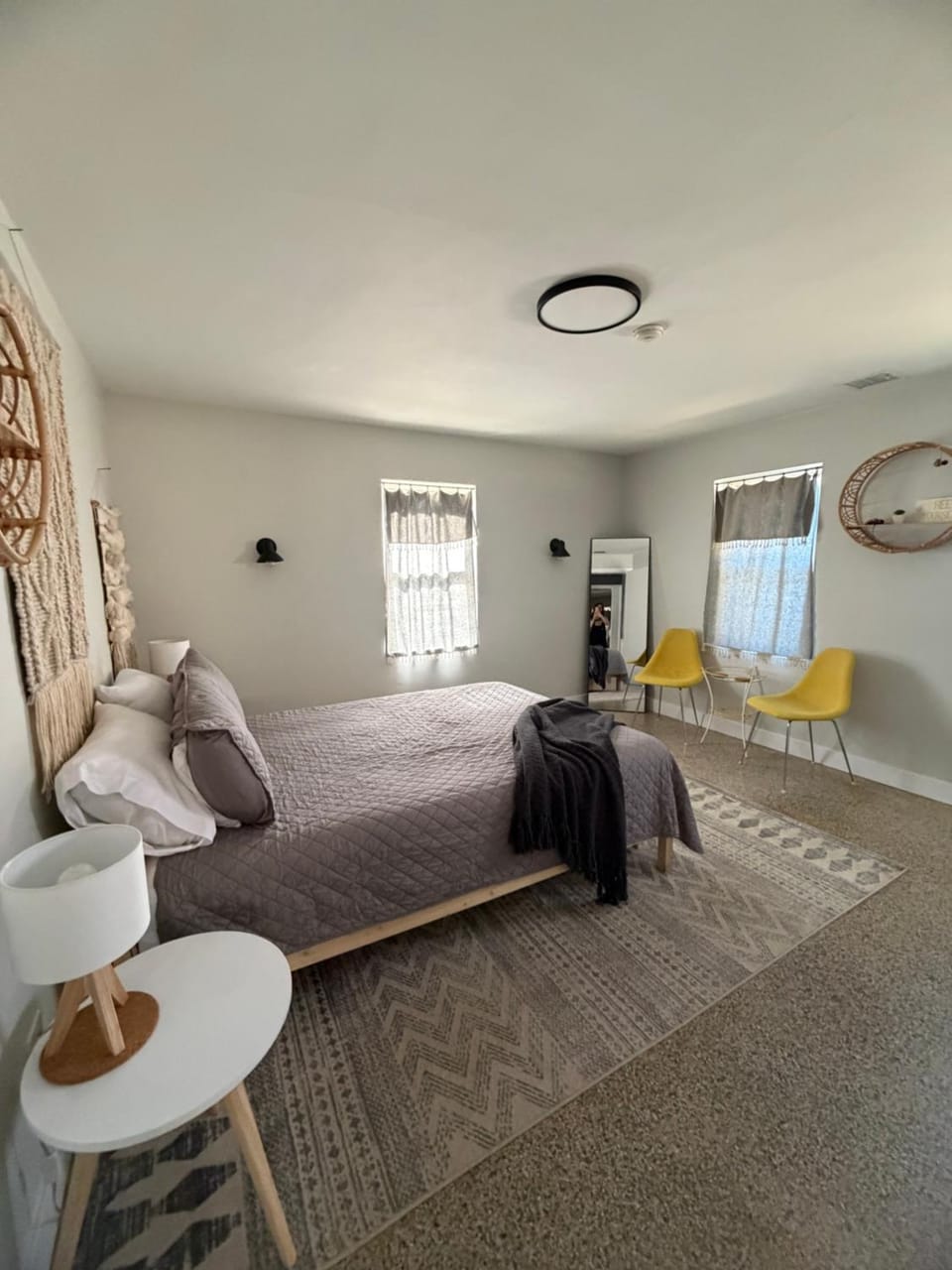 Seating area, Bedroom