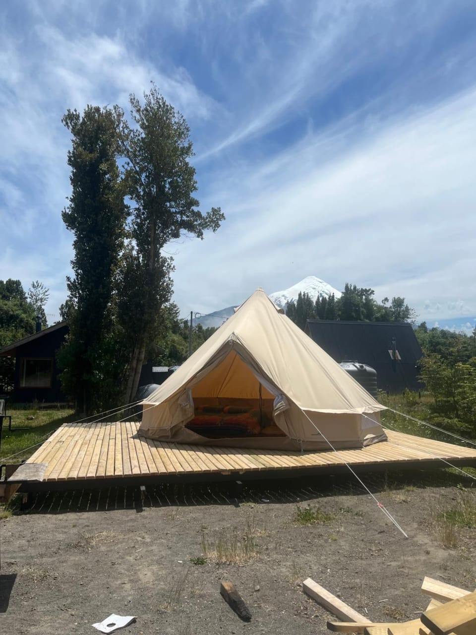 Glamping Peumayen Chucao Luxury tent in Los Lagos, Chile