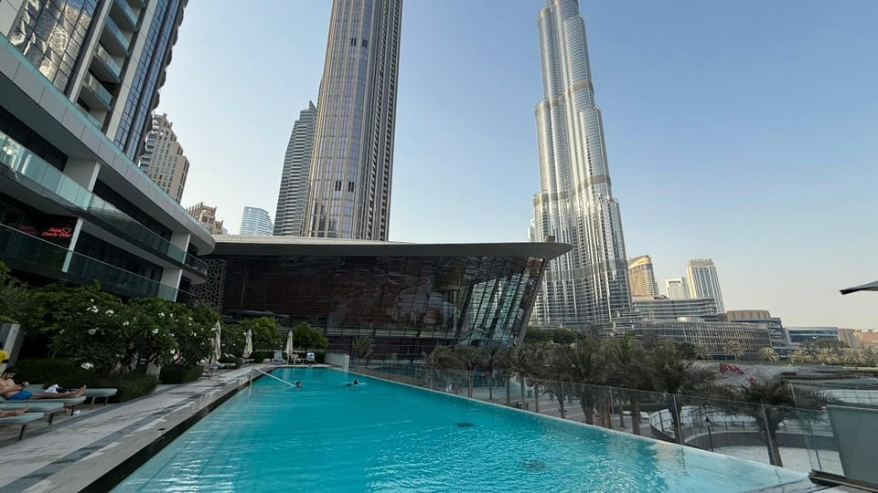 Burj Khalifa Front Ultra Luxe Designer Residence Apartment in Dubai