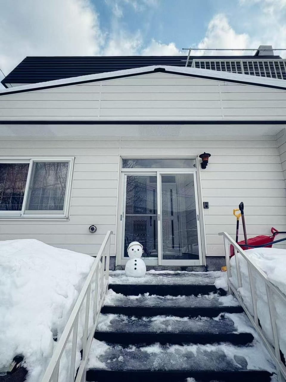 Property building, Winter