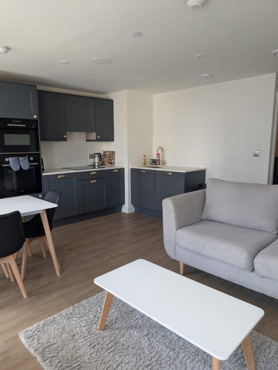 Kitchen or kitchenette, Living room