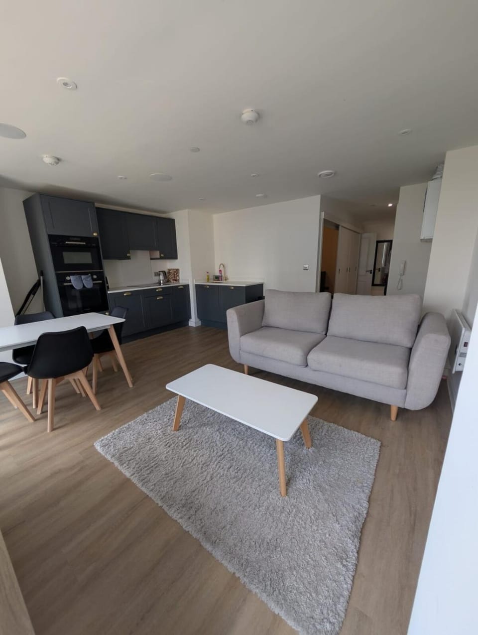Kitchen or kitchenette, Living room