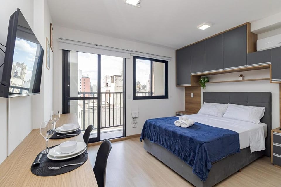 Moderno e Central com Academia, Piscina e Coworking Apartment in Curitiba