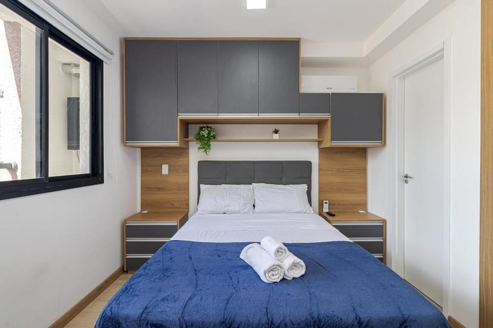 Moderno e Central com Academia, Piscina e Coworking Apartment in Curitiba