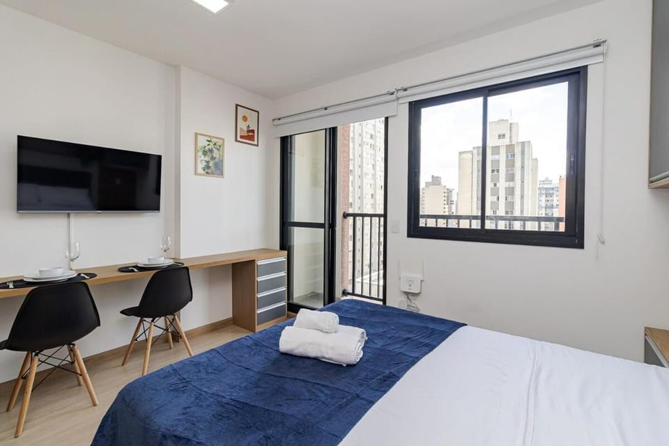 Moderno e Central com Academia, Piscina e Coworking Apartment in Curitiba