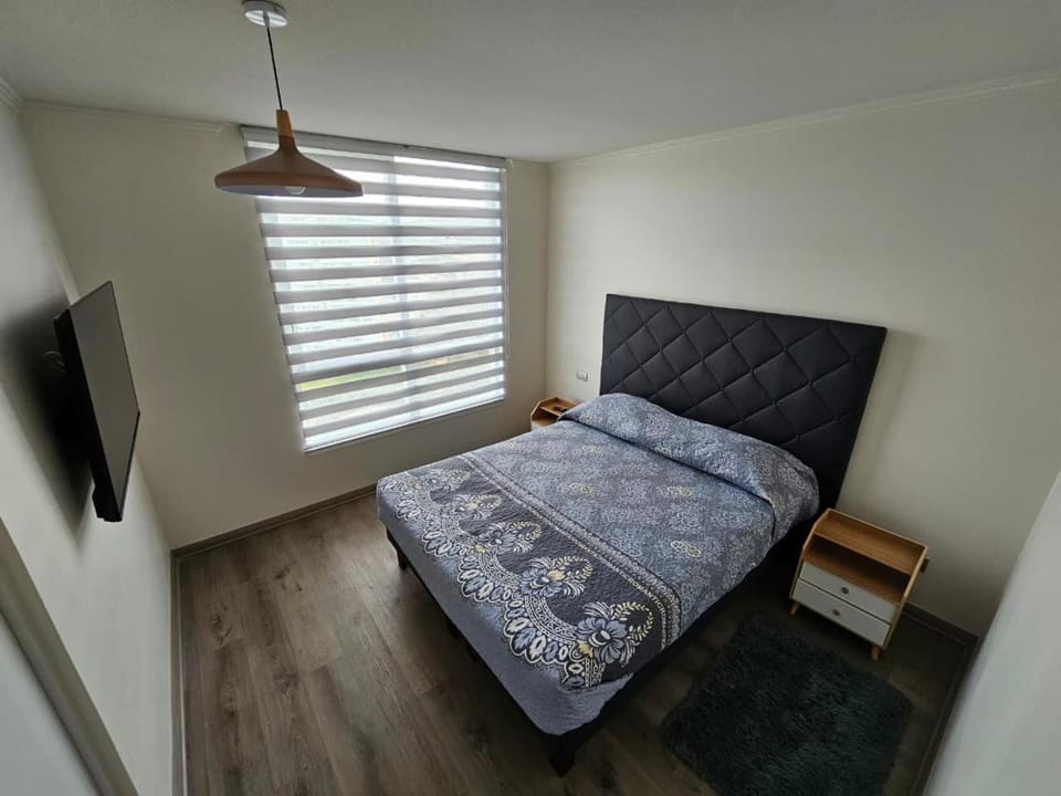 Bed, TV and multimedia, Photo of the whole room, Bedroom