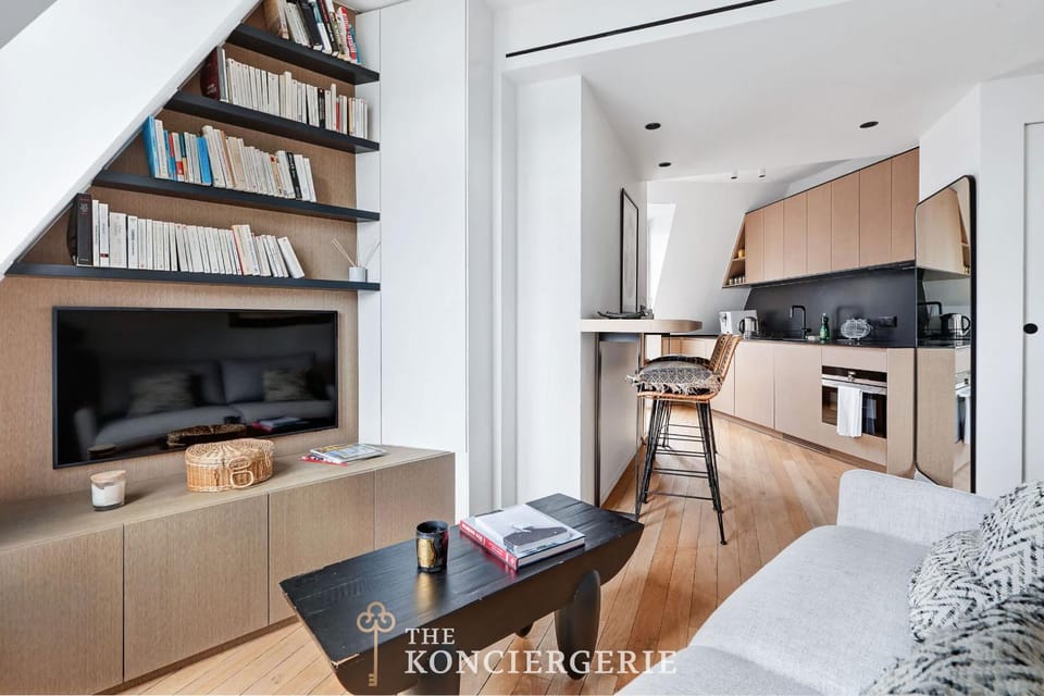 Luxe sous les toits de Paris avec vue Tour Eiffel Apartment in Paris