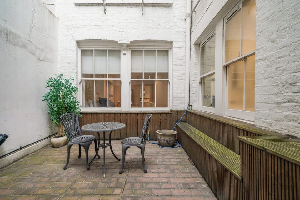 Property building, Patio