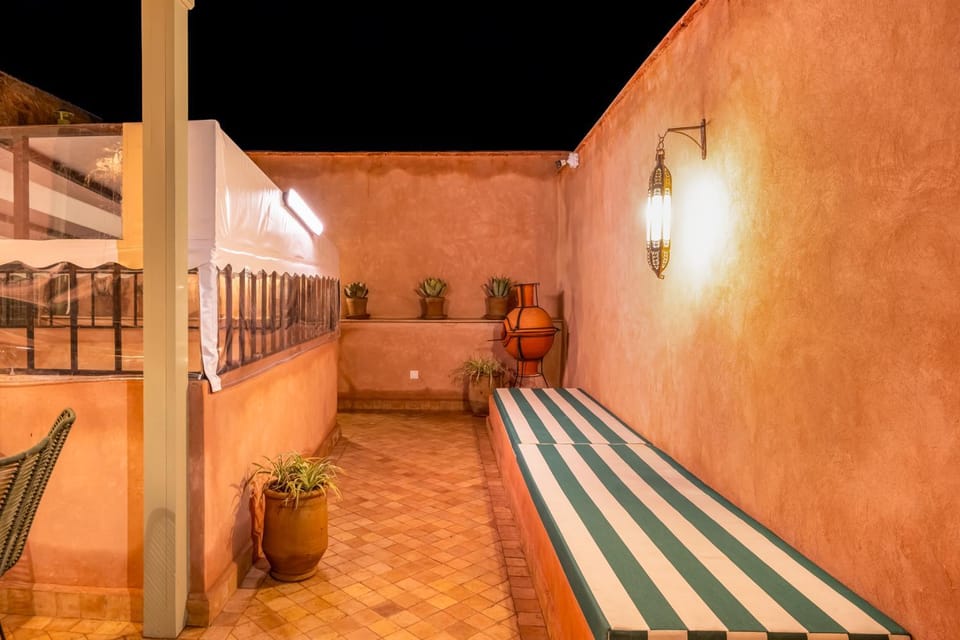 Patio, Night, Balcony/Terrace