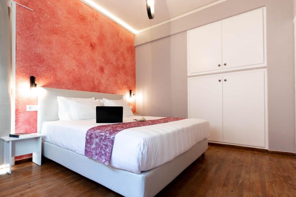 Bed, Photo of the whole room, Bedroom, wardrobe