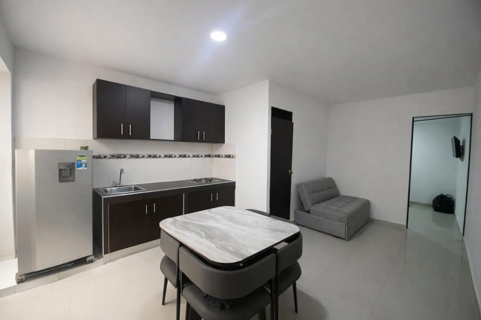 Kitchen or kitchenette, Living room, Seating area, Dining area, pet friendly