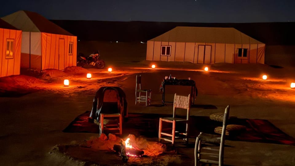Property building, Night, View (from property/room), Other, Seating area, fireplace