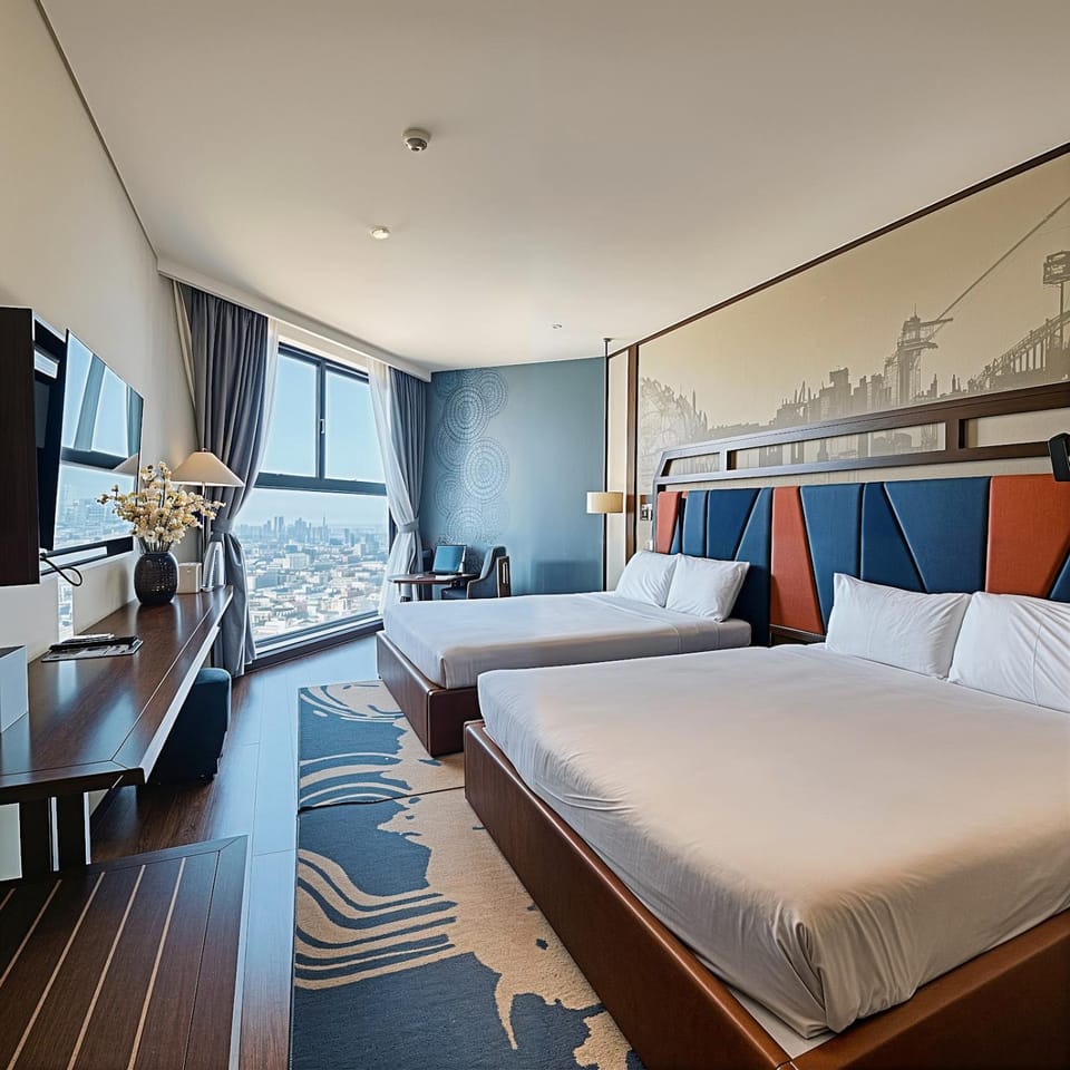 Communal lounge/ TV room, Bed, TV and multimedia, Living room, Photo of the whole room, Bedroom