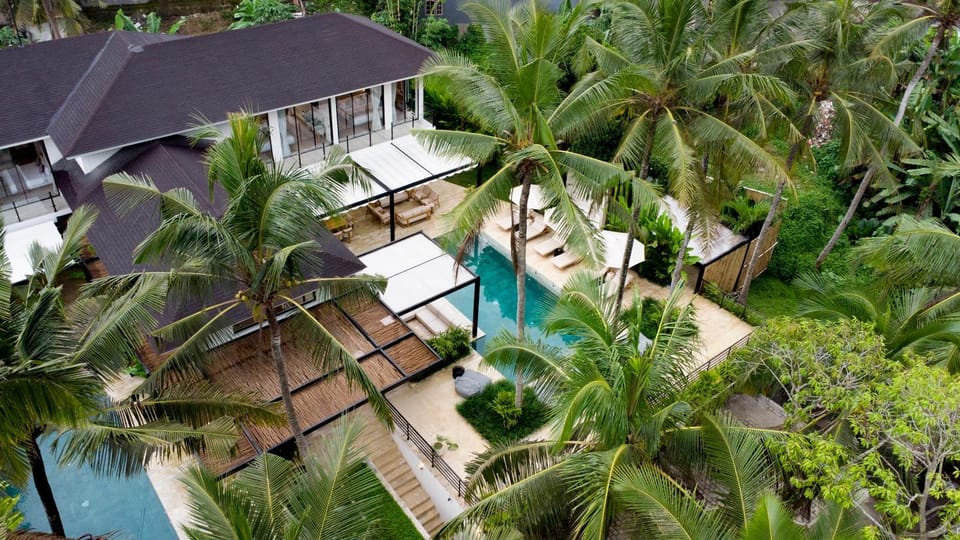 Property building, Natural landscape, Swimming pool