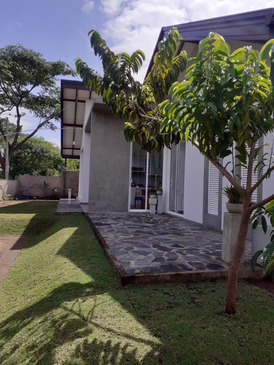 Property building, Garden