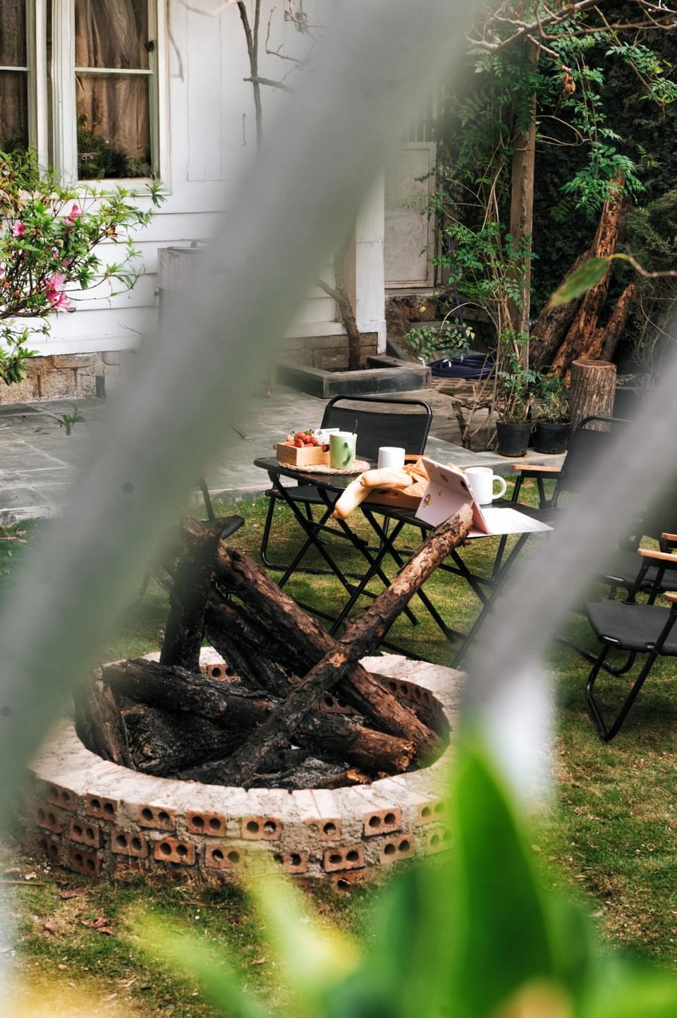 Patio, Day, Garden, Seating area, Garden view