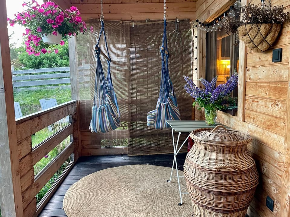 Żurawi klangor domek z sauną i jacuzzi House in Poland