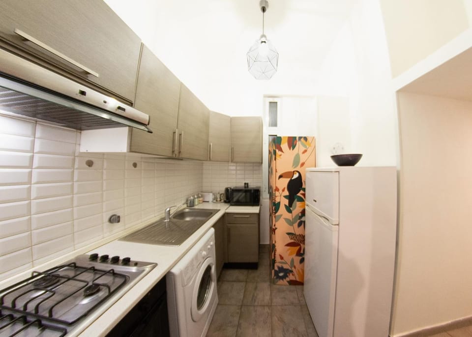 Coffee/tea facilities, Kitchen or kitchenette, Decorative detail, furniture, heating, heating, internet, internet, microwave, oven, wardrobe, washing machine, dryer, kitchen