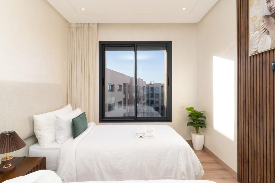 Gueliz - Pool & Jacuzzi - Luxury Residence Apartment in Marrakesh