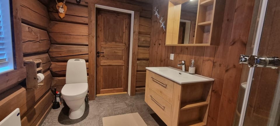 Krøderen Laftet tømmerstue fra 2021 Chalet in Viken, Norway