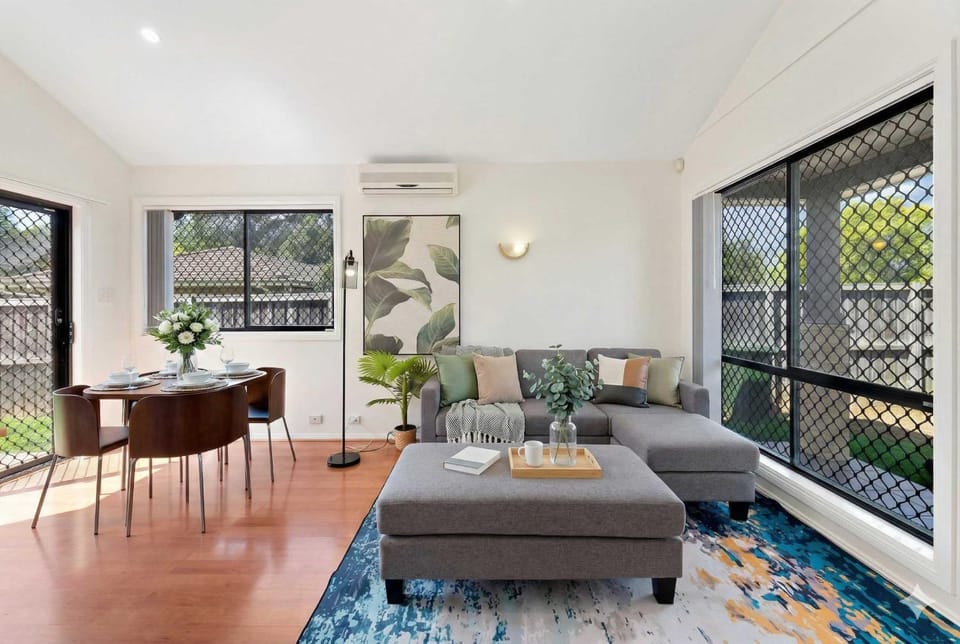 Living room, air conditioner