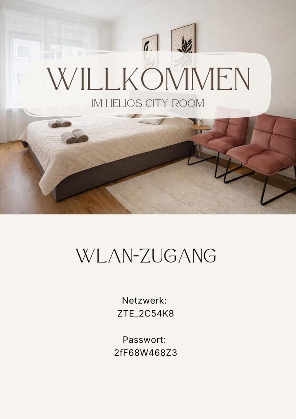 Helios City Room Apartment in Wuppertal