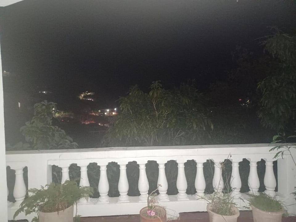 Night, View (from property/room), Balcony/Terrace