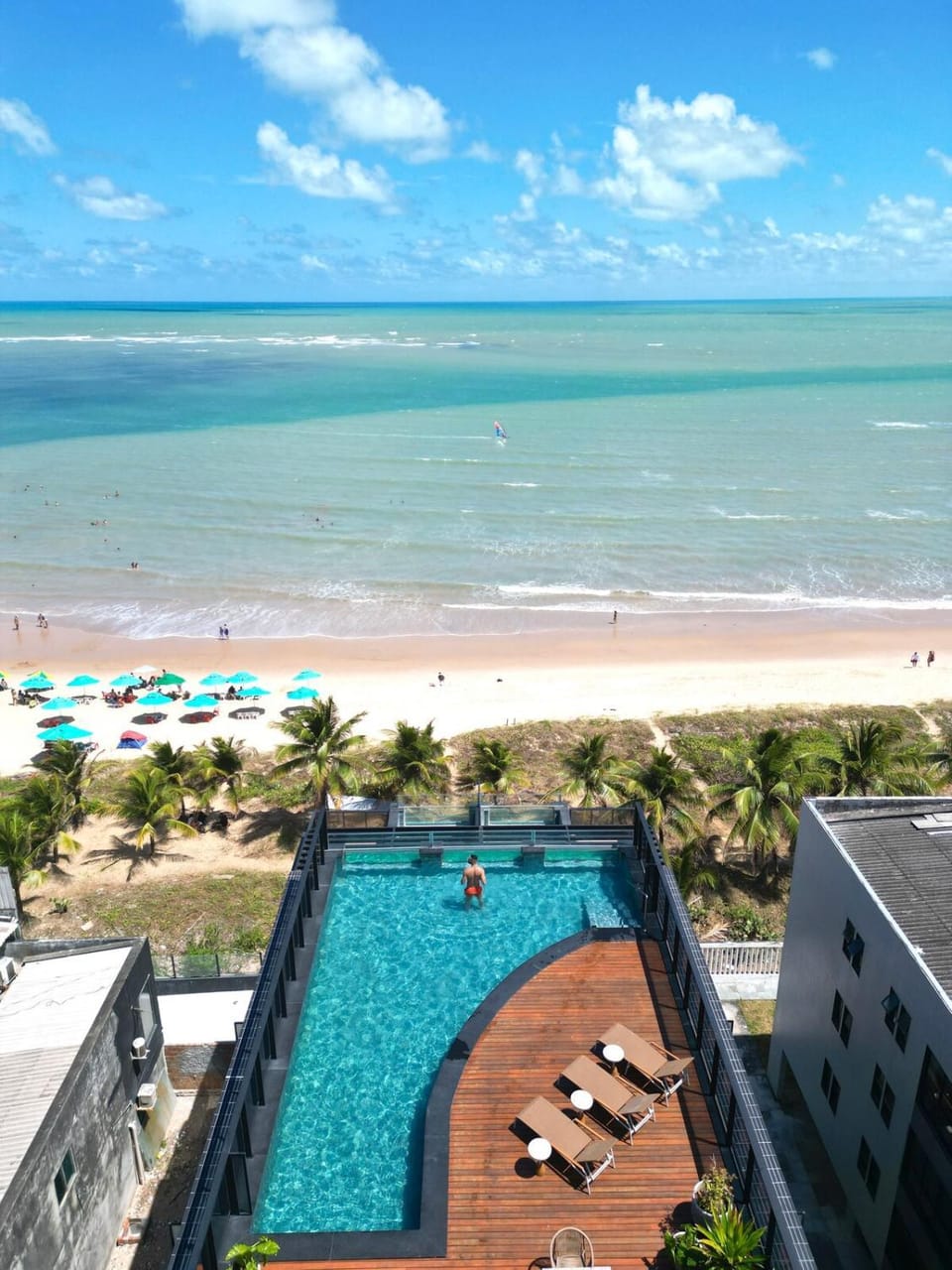 Flat 318 pé na areia em João Pessoa - Alta Marine Apartment in Cabedelo