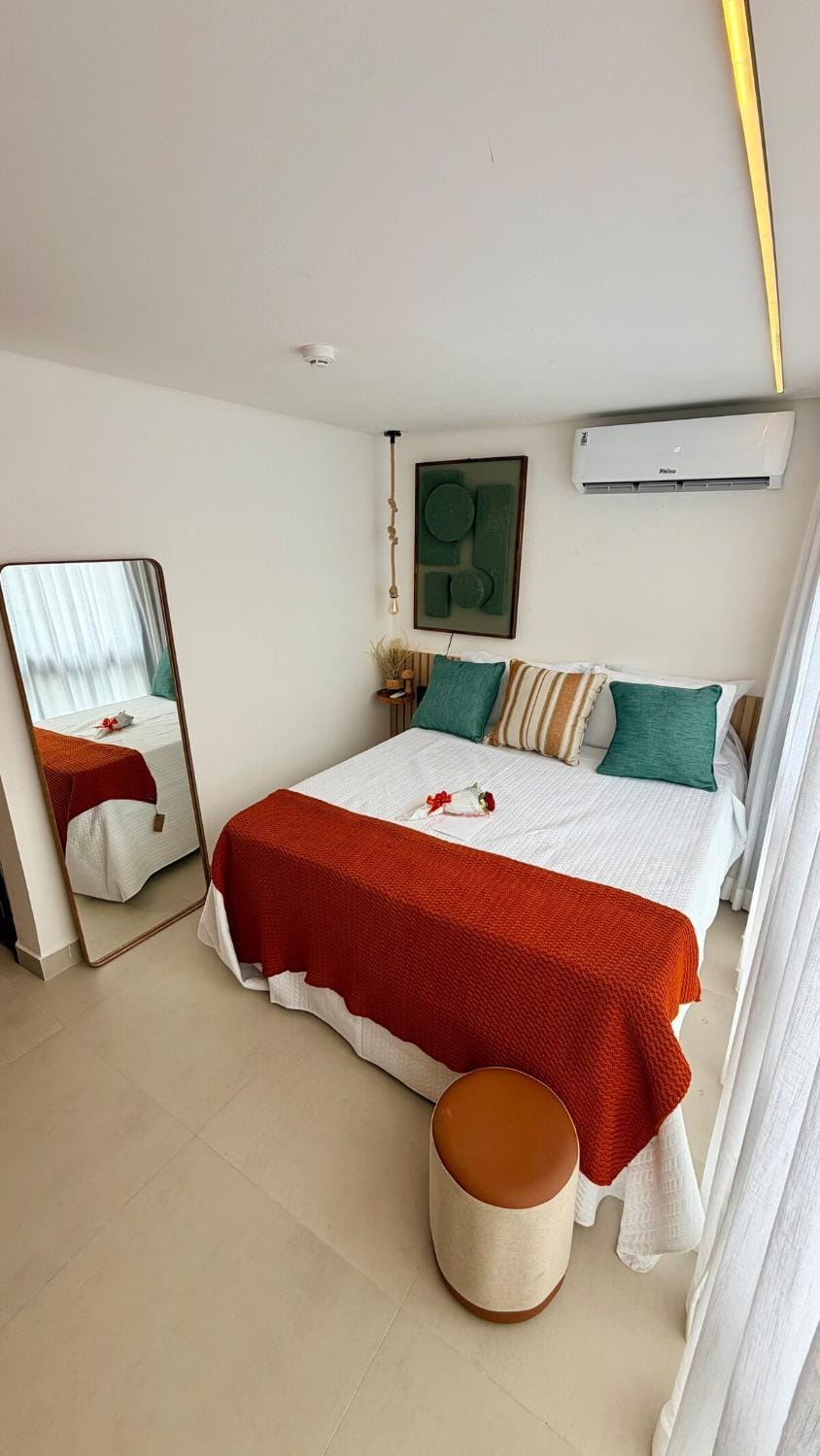 Flat 318 pé na areia em João Pessoa - Alta Marine Apartment in Cabedelo