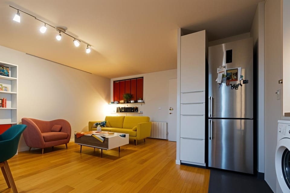 Kitchen or kitchenette, Seating area, oven
