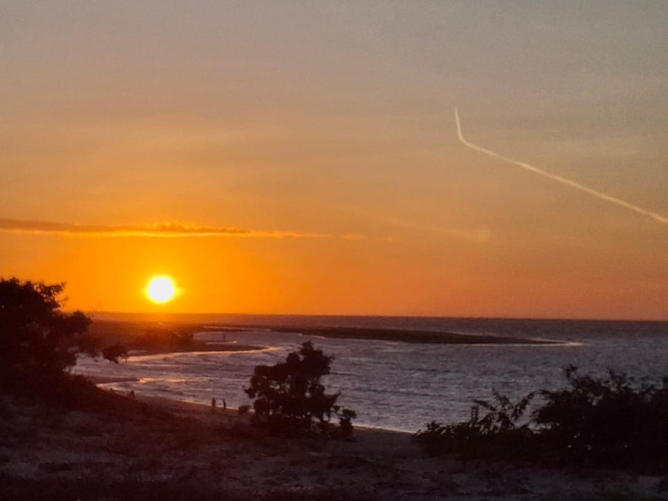 Day, Natural landscape, Beach, Sea view, Sunset