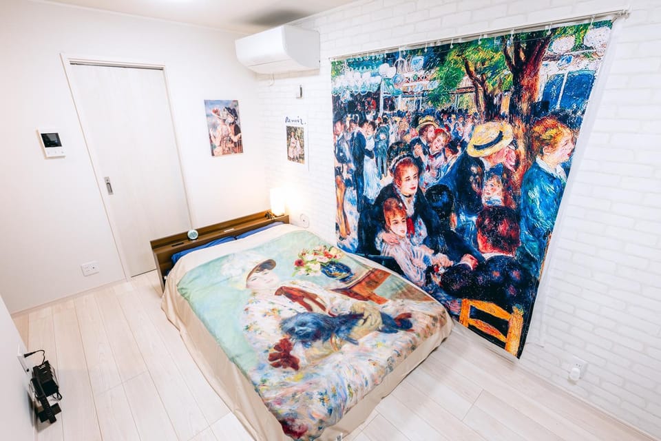 Pierre-Auguste Renoir Tokyo Shibuya Shinjyuku 7min Free Wifi New Open Apartment in Shibuya