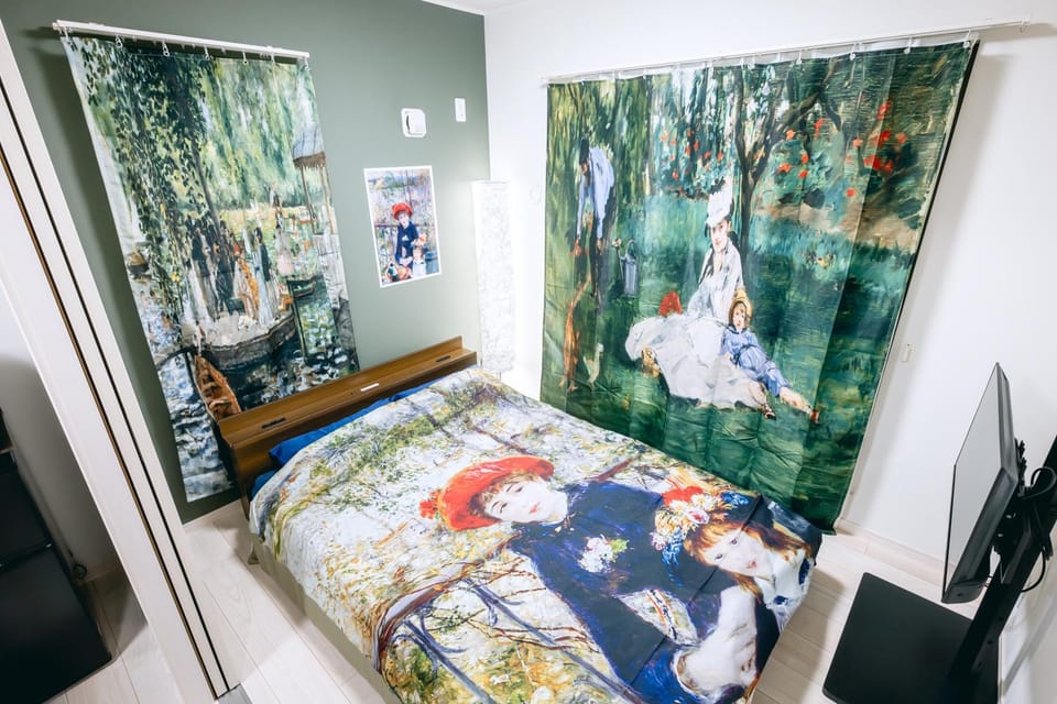 Pierre-Auguste Renoir Tokyo Shibuya Shinjyuku 7min Free Wifi New Open Apartment in Shibuya