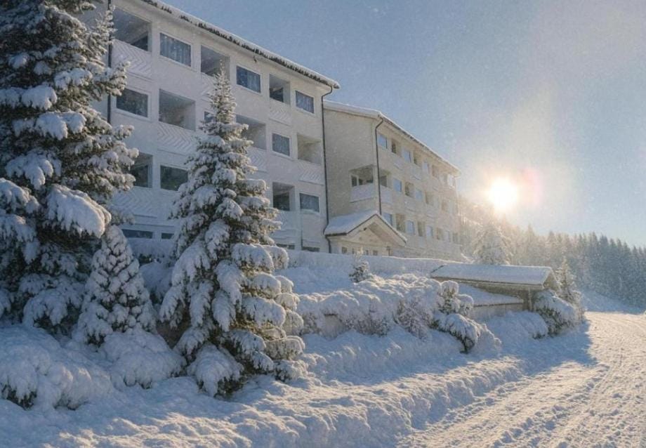 Property building, Day, Natural landscape, Winter