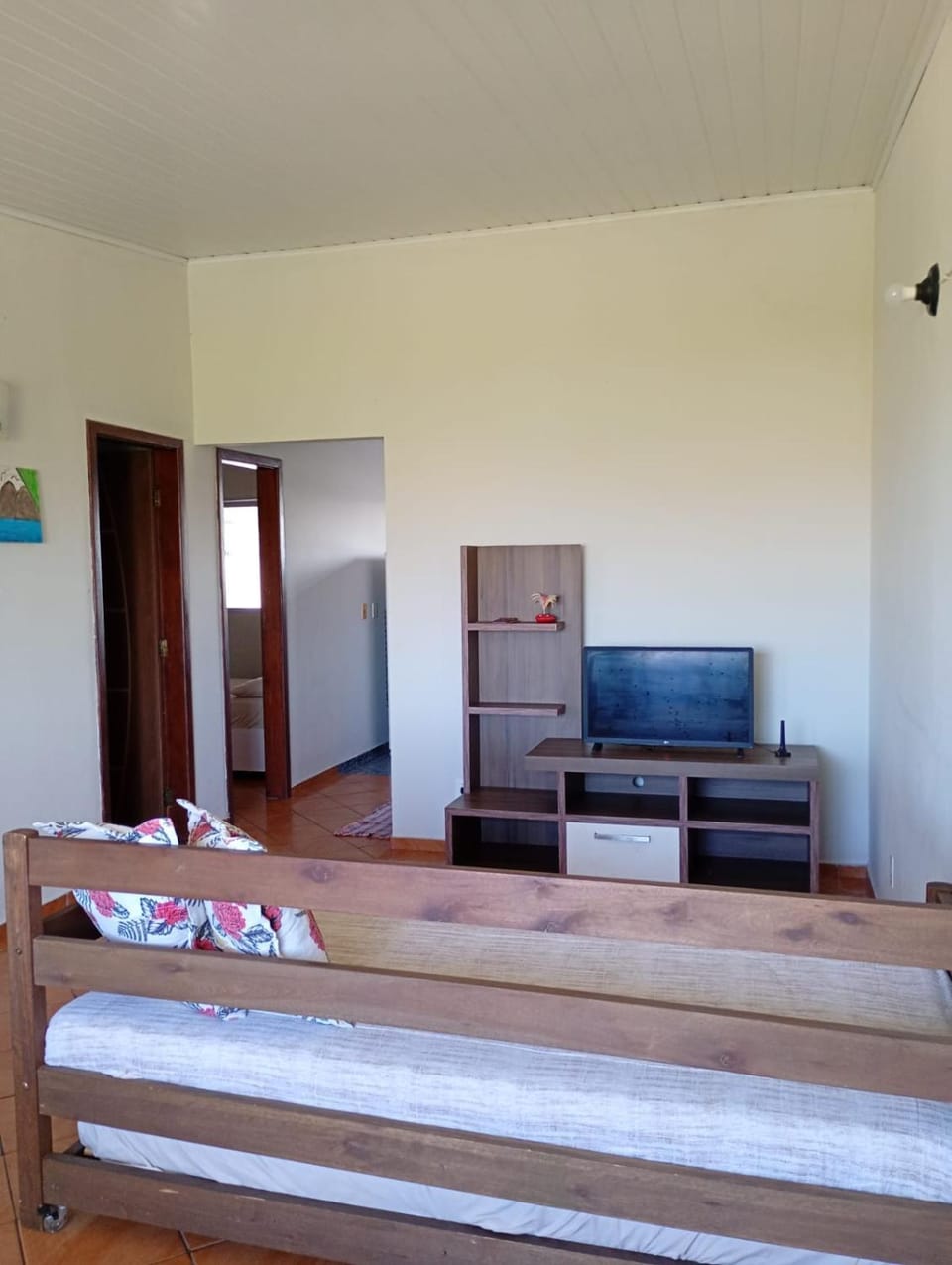 Bed, Living room